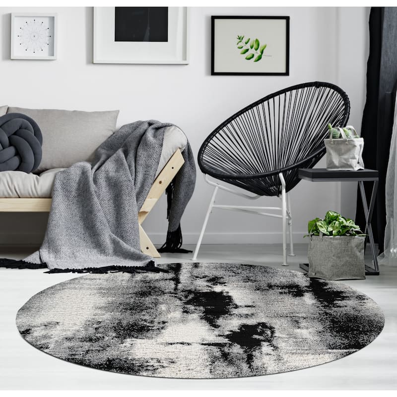Noori Rug Lux Zara Abstract 2-Inch Shag Rug