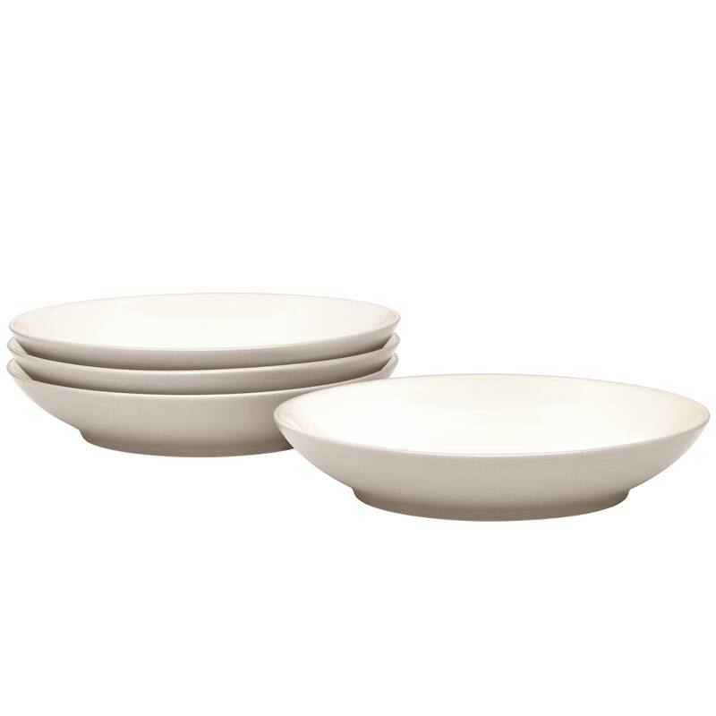 Noritake Colorwave Set Of 4 Coupe Pasta Bowls, 9-1/4", 35 Oz. - Sand