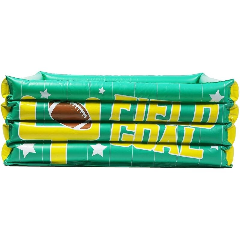 inflatable football buffet cooler