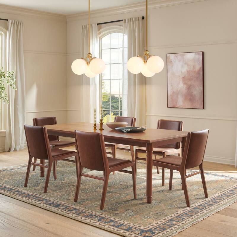 3-Light 14.2" W Mid-Century Modern Brushed Gold Chandelier with Opal Glass Bubble Globe Shades for Living Room, Bedroom