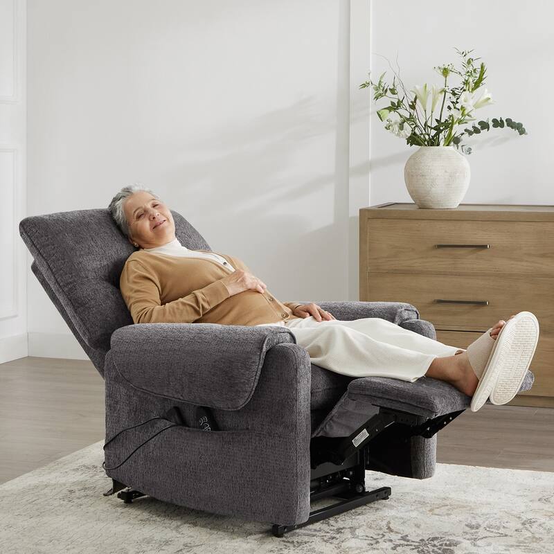 Chloe Power Lift Recliner with Heat Massage for Elderly