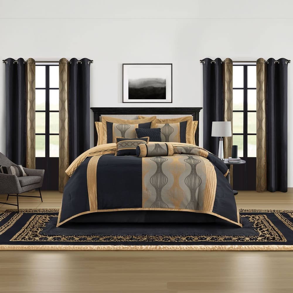 Nanshing Daniella 15 Piece Modern Geometric Room-In-A-Bag
