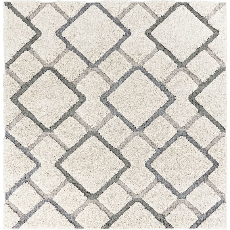 Domani Oxford Casual Natural Geometric Area Rug