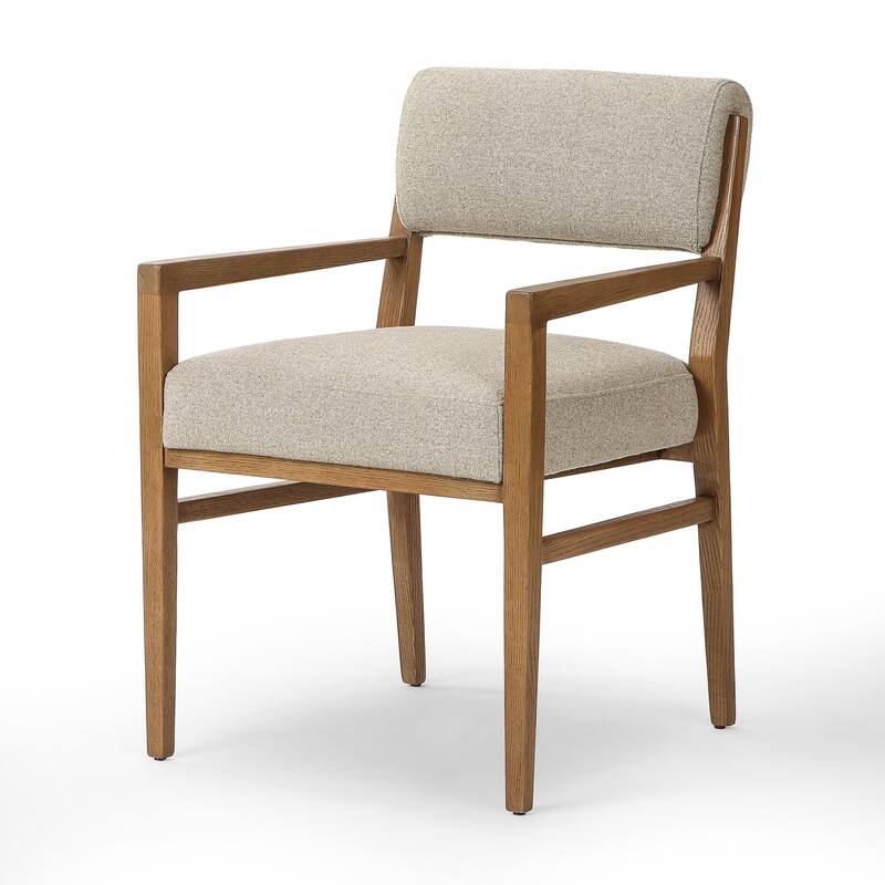 Pace Dining Arm Chair-Weslie Flax - 22.0W x 25.0 x 32.5H