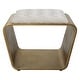 preview thumbnail 2 of 3, Uttermost Hoop Small Gold Bench