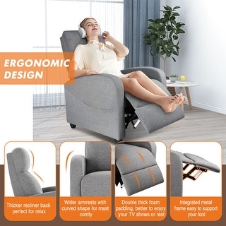 Adjustable Massage Chairs Home Theater Seating w/Lumbar Support Bed Bath  Beyond 39406605