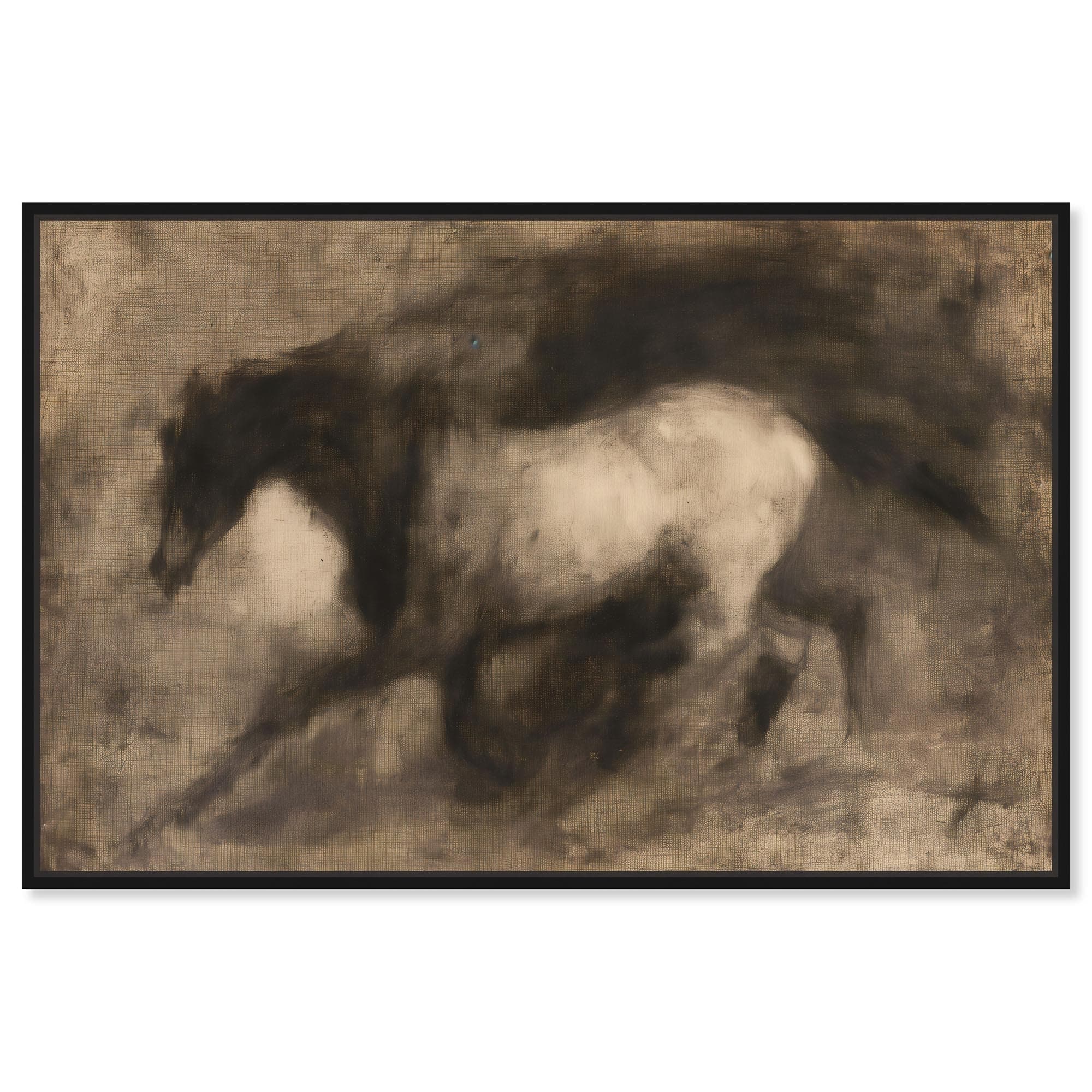 Dark Horse Canvas by Art Remedy