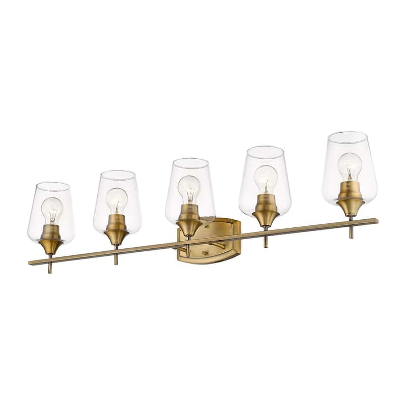 Bellevue Celia 5 Light 38" Wide Bathroom Vanity Light