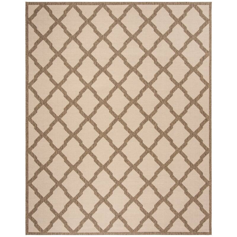 SAFAVIEH Linden Shirleyann Trellis Indoor/ Outdoor Patio Backyard Rug