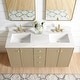 preview thumbnail 122 of 126, Oza Bath Vanity with Quartz Stone Top and Mirror