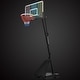 preview thumbnail 12 of 12, Portable Basketball Hoop with Adjustable Height 8-10ft for All Ages - 43.3"x29.6"