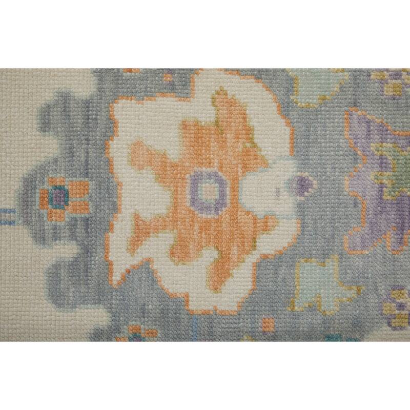 Grand Bazaar Larson Hand Knotted Floral & Botanical Transitional Area Rug