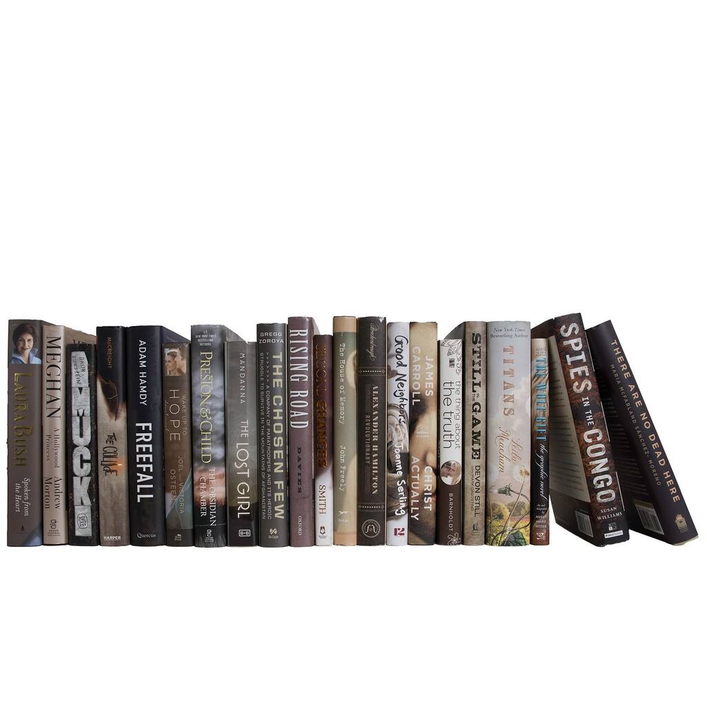 Books Brown Decorative Accessories: Cappuccino Dust Jacket Color By The Foot