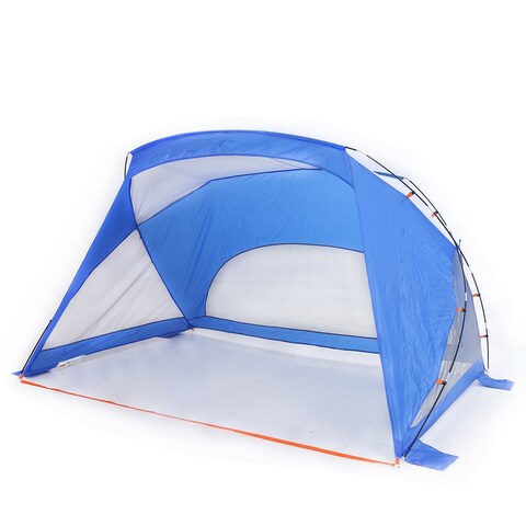 ALPHA CAMP Portable Beach Tent UPF 50+ Sun Shelter Canopy for 3-4 Person