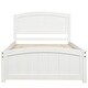 preview thumbnail 27 of 25, Modern Simple Wood Platform Bed Frame with Headboard, Footboard and Wood Slat Support for Bedroom No Box Spring Needed