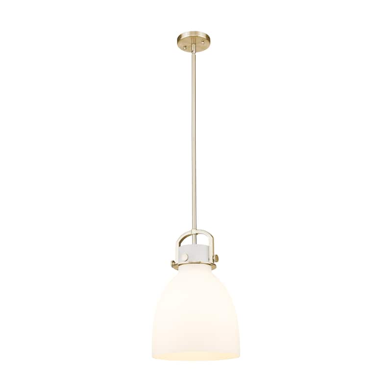Innovations Lighting Newton Bell - 1 Light 10" Stem Hung Pendant