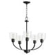 preview thumbnail 4 of 8, Quorum International Reyes 5 Light 26" Wide Chandelier