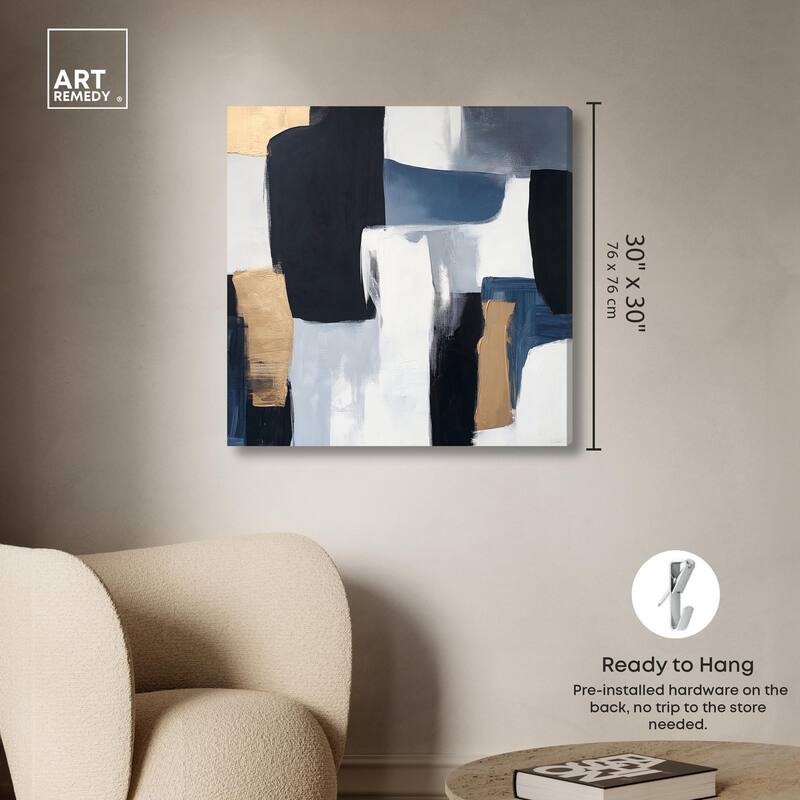 Assembled Color Pallete II Canvas by Art Remedy, Gallery Wrapped