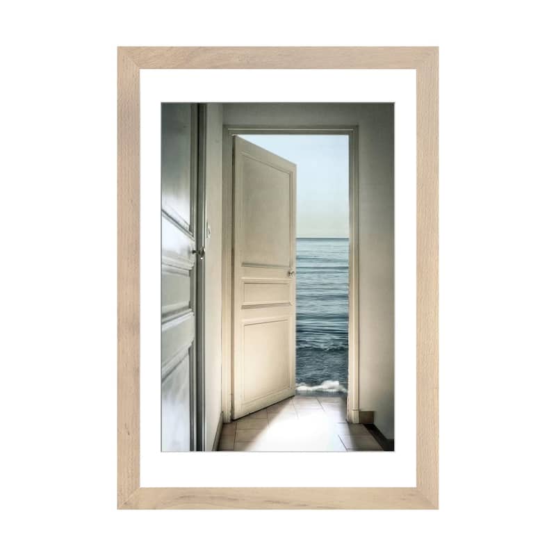 iCanvas "Behind The Door" by Christian Marcel - Natural - 24x16x1