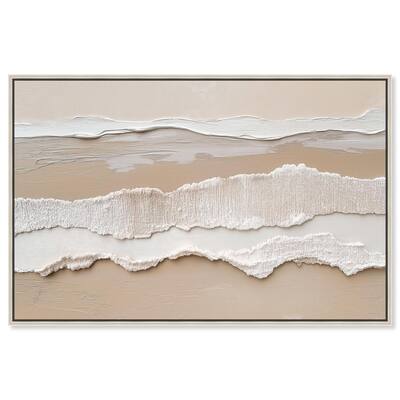 Textured Sea II Canvas by Art Remedy