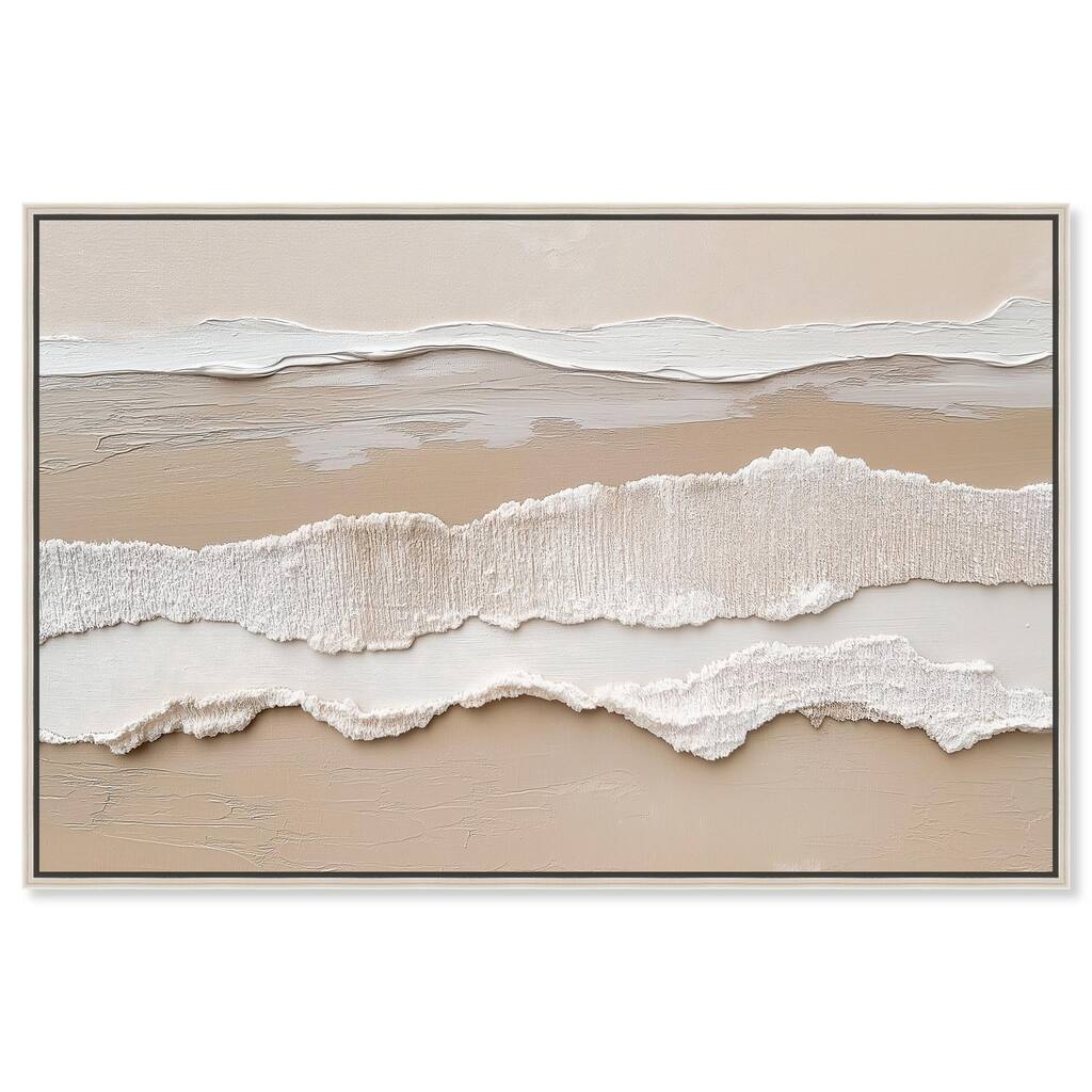 Textured Sea II Canvas by Art Remedy