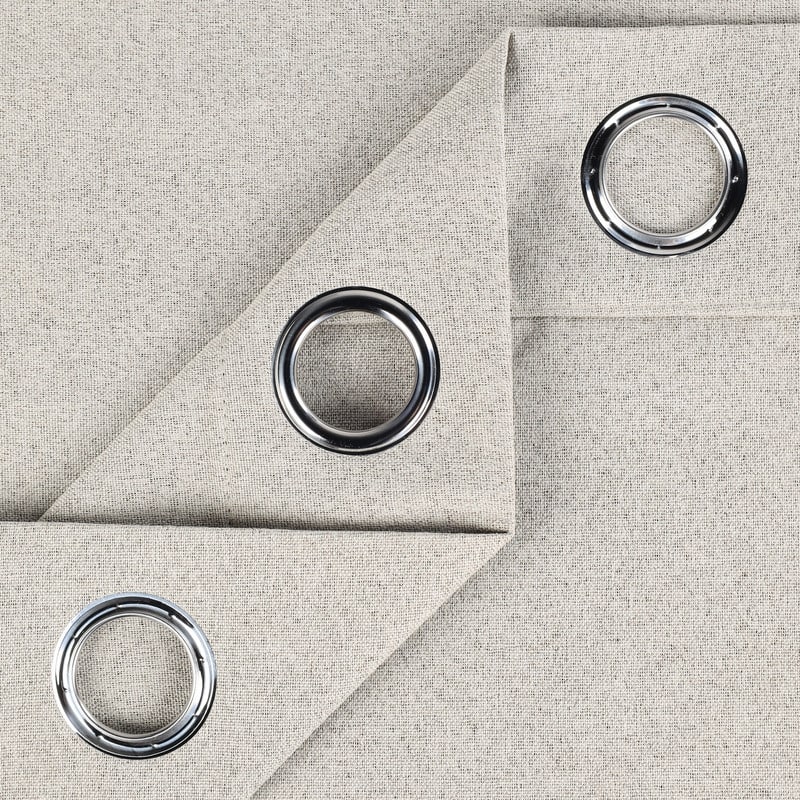 Superior Neal 100% Blackout Grommet Curtains, Set of 2 Panels