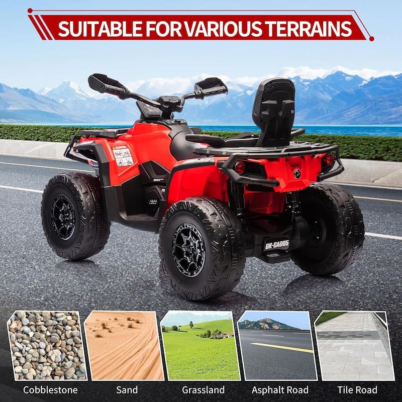 24V Electric Toy Ride On Car for Kids Best Gift, Blue