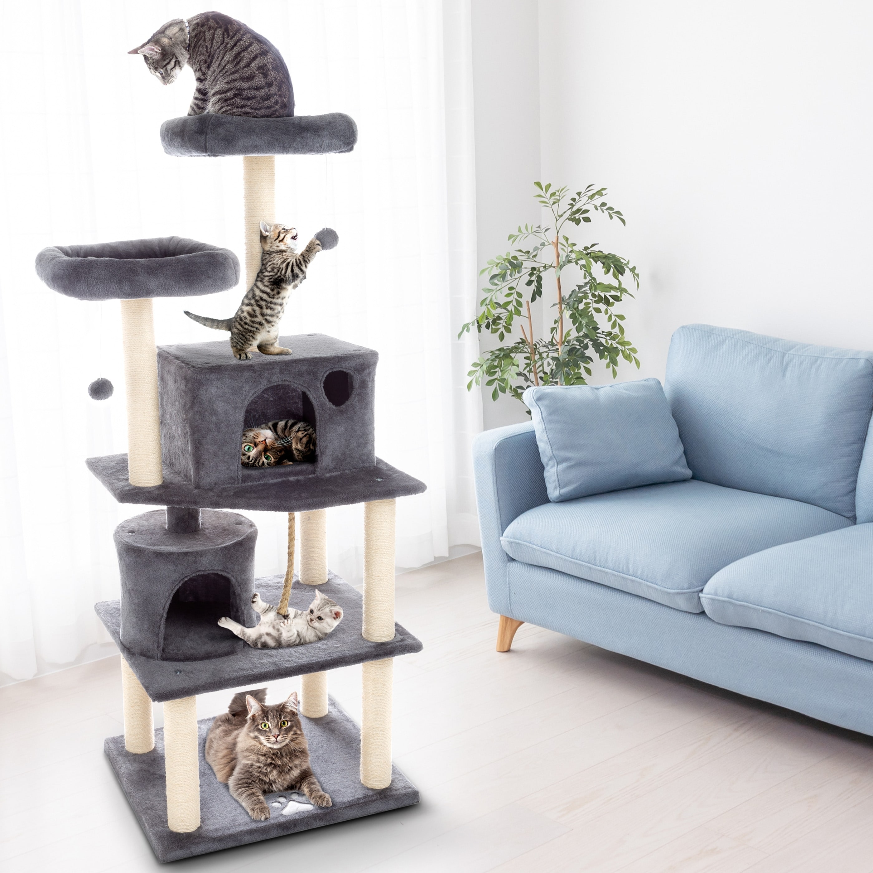 5 tier cat tree sale