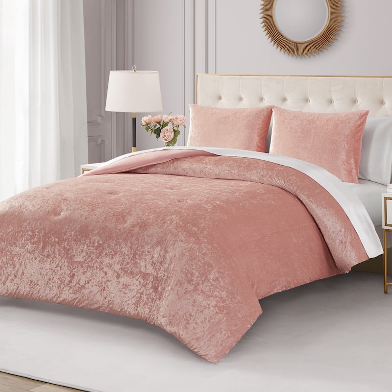 Juicy Couture Crushed Velvet Comforter Set