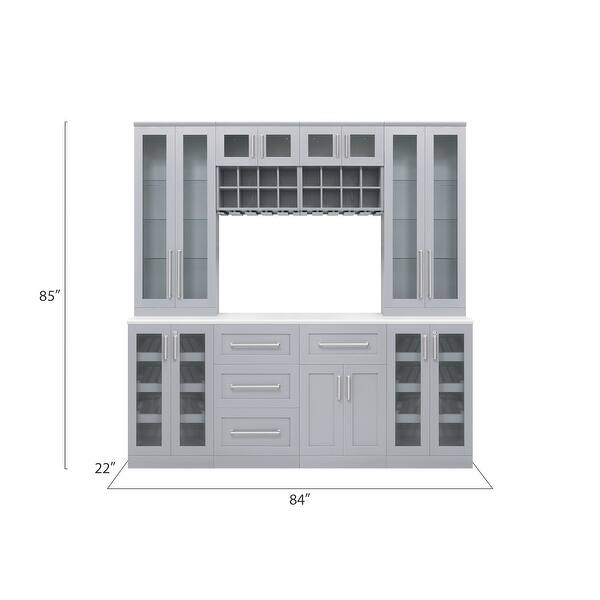 NewAge Products Home Bar 9Piece Set Bed Bath & Beyond 28721415