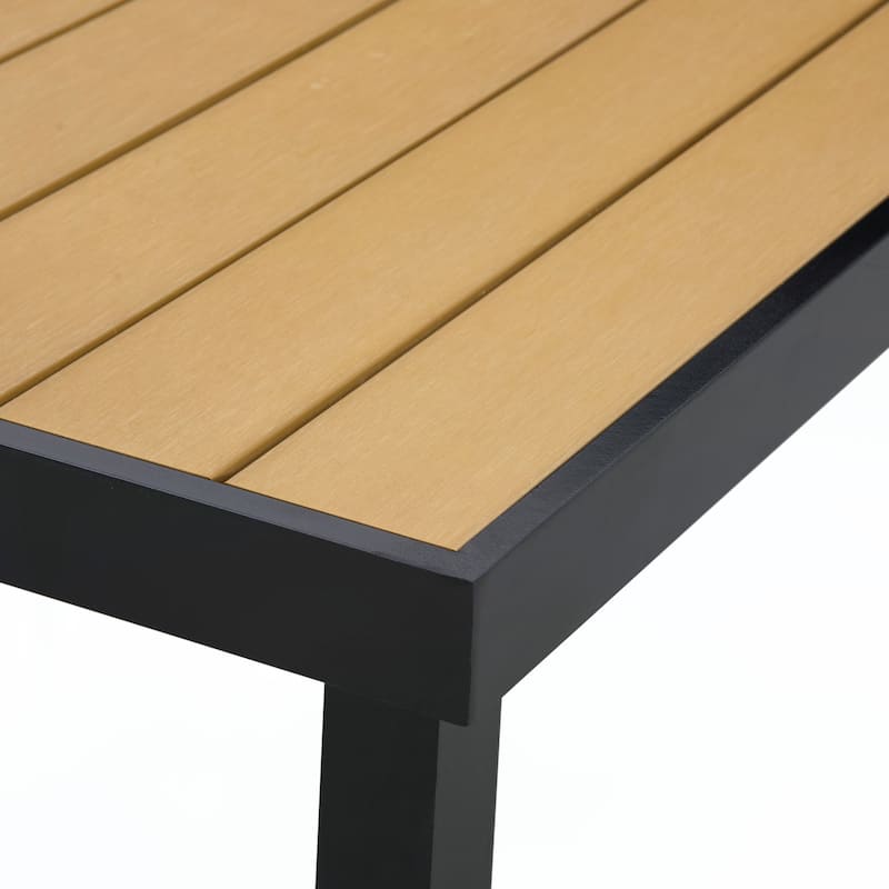 Outsunny 75" x 35" Outdoor Dining Table,only table