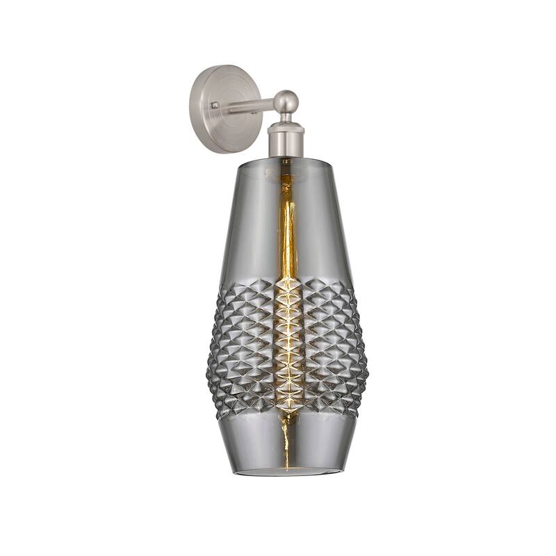 Innovations Lighting 616-1W-19-7 Windham Sconce Windham 19" Tall Wall