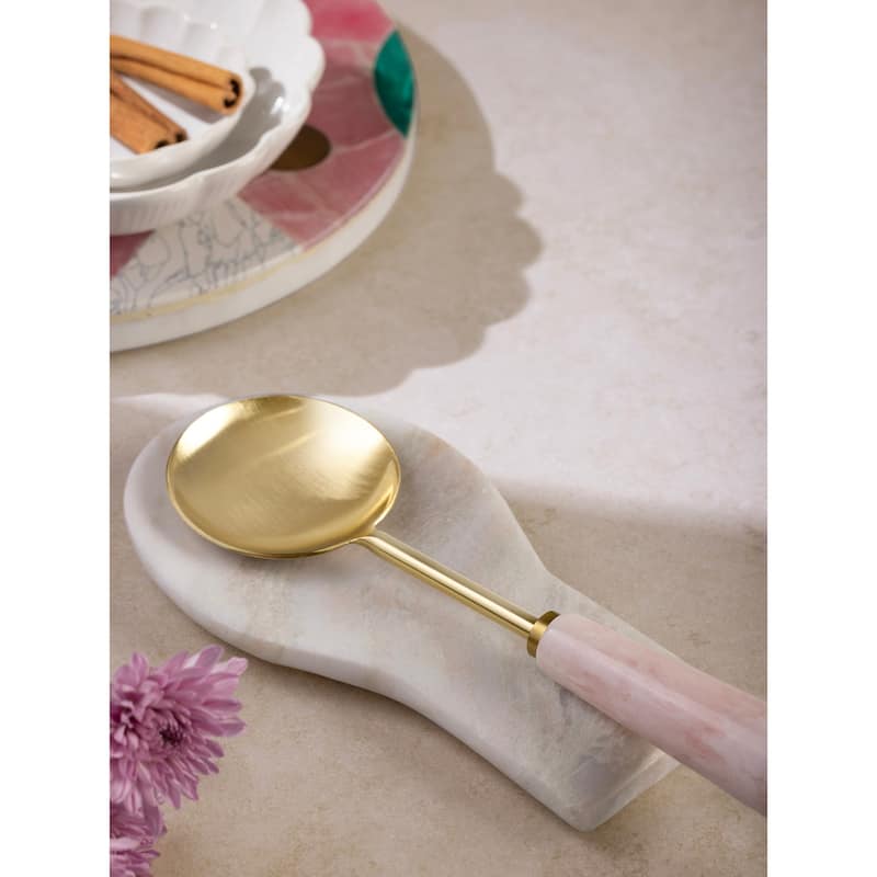 Machu Picchu Onyx Spoon Rest - 8.5"