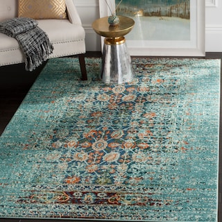 SAFAVIEH Monaco Katty Boho Rug - Blue/Multi - 4' x 5' 7"