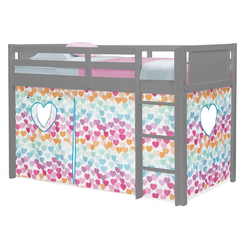 Loft Bed Tent - Curtain Set For Twin Loft Bed (Bed Sold Separately)