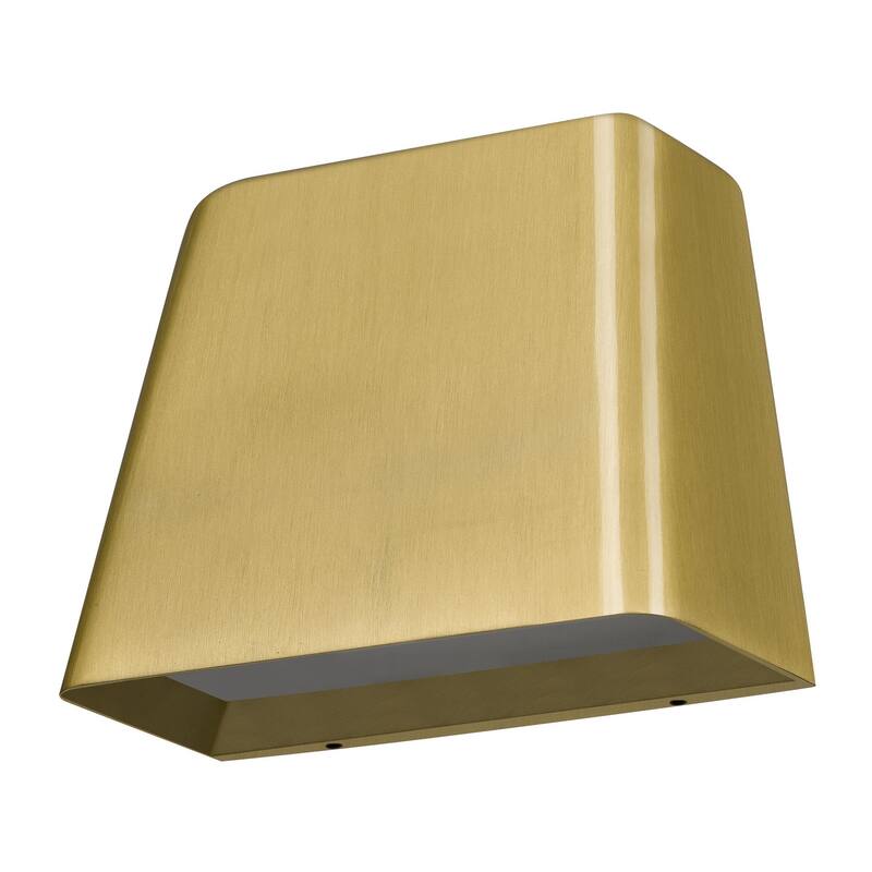 5.5" Brushed Brass LED Wall Sconce