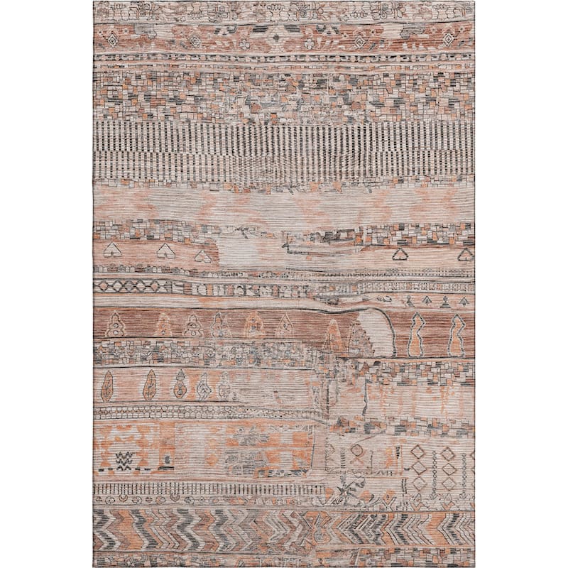 Premium Washable Super Soft Modern Global Mayfield Rug