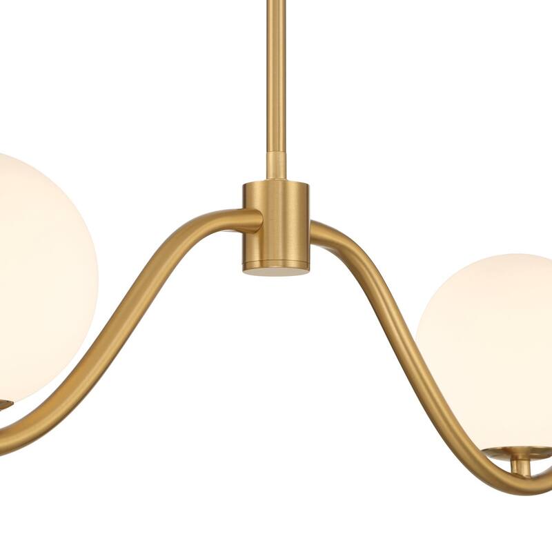 Acroma Elegant Chandelier Modern Linear Chandelier Ceiling Light