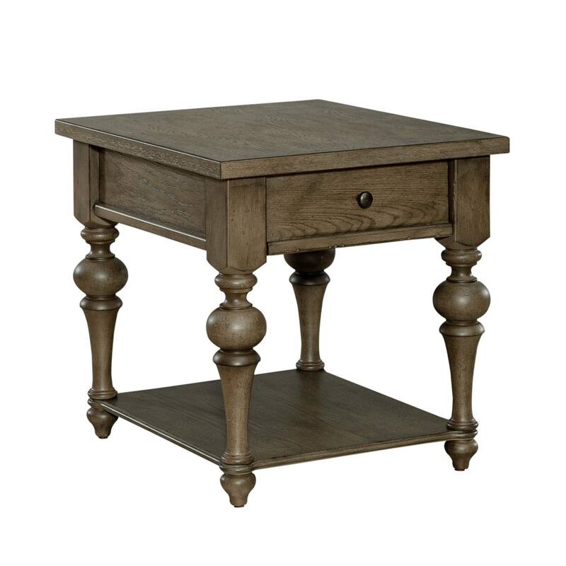 Americana Farmhouse Dusty Taupe 3 Piece Cocktail Table Set