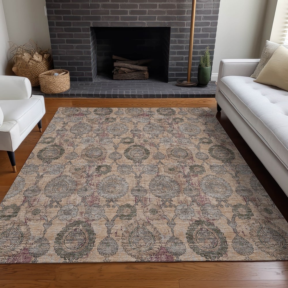 Premium Washable Super Soft Traditional Olivia Mayfield Rug