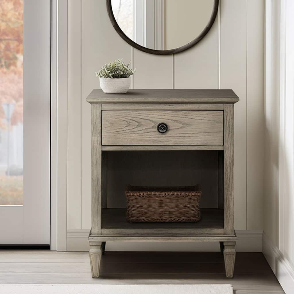 Victoria Nightstand Reclaimed Grey