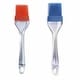 preview thumbnail 1 of 3, Norpro Flat Silicone Bristle Head Sauce Basting Brush Combo (1 of each)