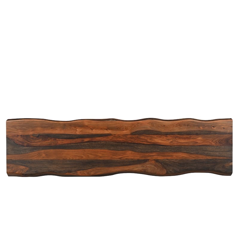 Avenue 68" Live Edge Wood Dining Bench