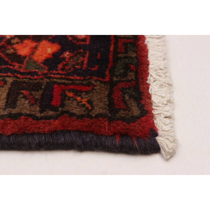 ECARPETGALLERY Hand-knotted Andelz Red Wool Rug - 3'5 x 6'2