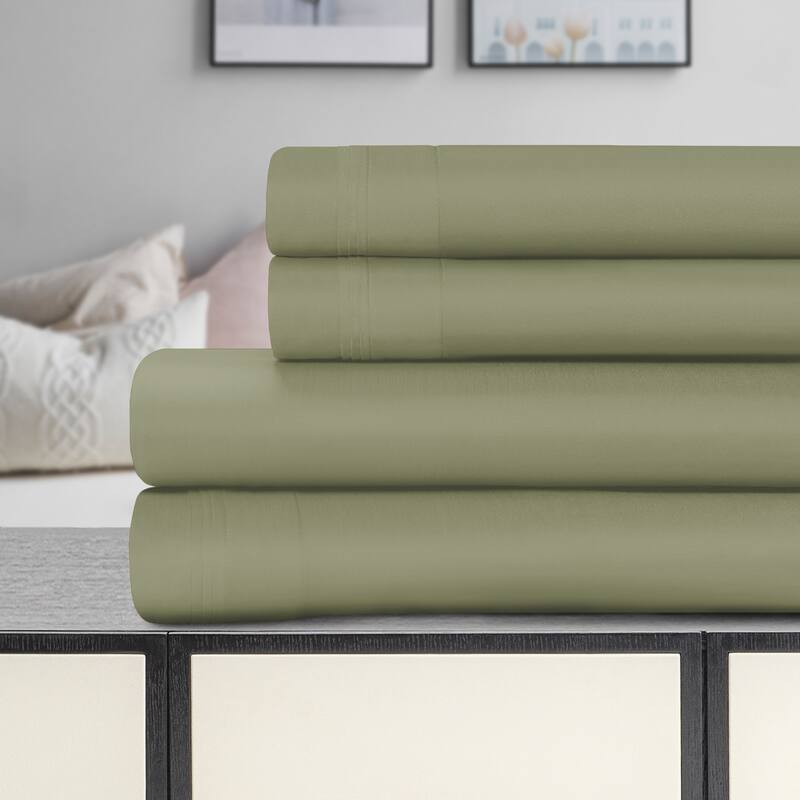 Superior Egyptian Cotton 1500 Thread Count Bed Sheet Set