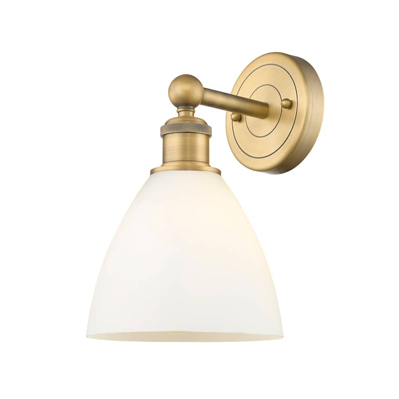 Innovations Lighting 616-1W-12-8 Bristol Sconce Bristol Glass 12" Tall