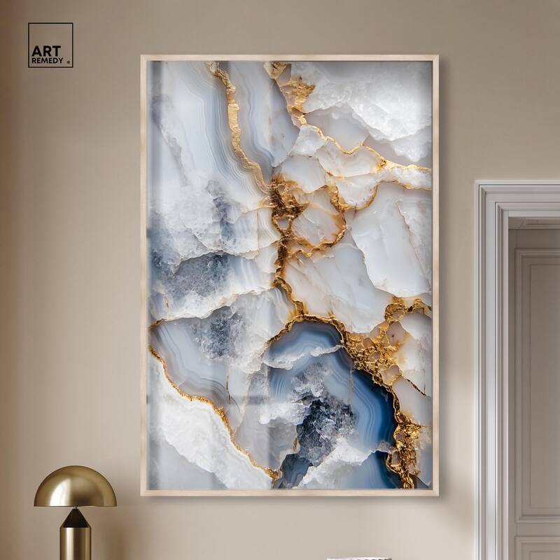 Denim Dreams I Shadowbox by Art Remedy