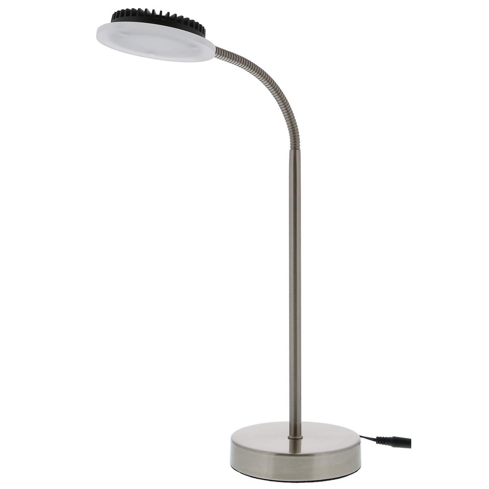double gooseneck desk lamp