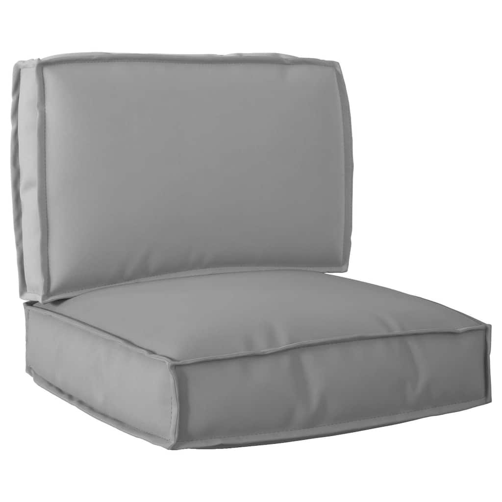 vidaXL Pallet Cushion Set 2 pcs Oxford Fabric - 23.62 x 23.62 x 20.47 in