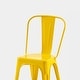 preview thumbnail 44 of 116, Industrial Metal 18 Inch Stackable Dining Chair Set